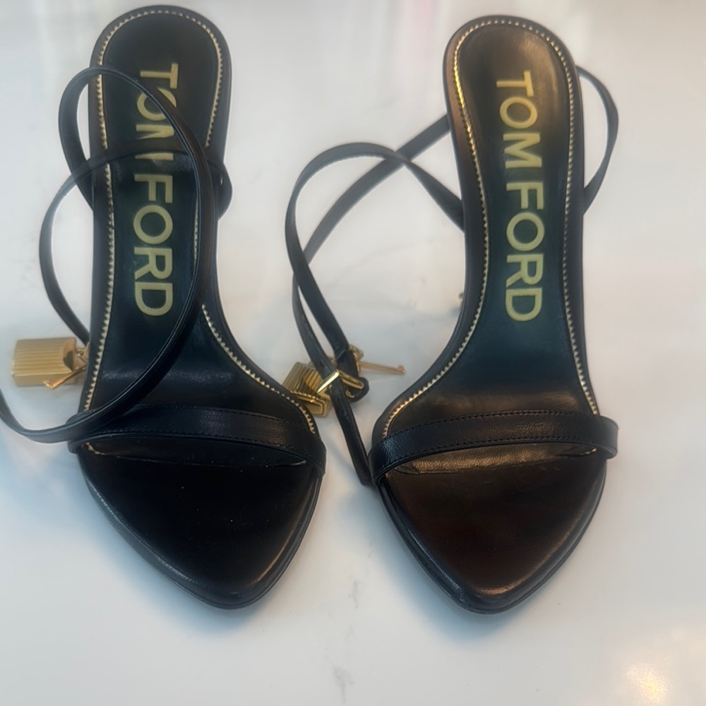 Tom Ford Black Elegant Heels